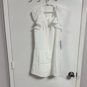 Cat & Jack White Ruffle Dress